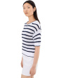 Beckham Short Sleeve Stripe Sweater