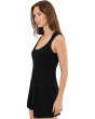 Petite Sleeveless Built In Bra Knit Top