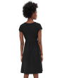 Fit-and-Flare Crossover Dress