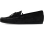 The Meadow Whipstitched Driver in Suede