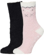 Two Pack Cozy Slipper Socks