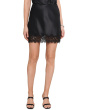 Everyday Satin Lace Mini Skirt