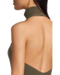 Halter Turtle Side Slit Gown