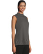 Mock Neck Sleeveless Tunic