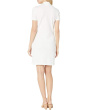 Short Sleeve Slim Fit Stretch Pique Polo Dress