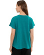 Organic Cotton Slubby Jersey Crew Neck Top