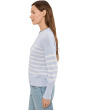 Hazel Striped Crew Neck Pullover