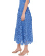 Midi Lace A-line Skirt