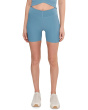 Impulse Ribbed V-Waist Biker Shorts