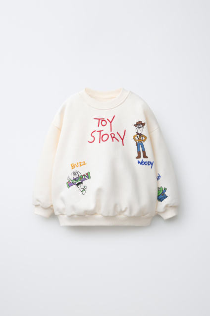 Zara ТОЛСТОВКА С ВЫШИВКОЙ TOY STORY DISNEY PIXAR 517460592-712-18