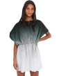 Super Oversized Sleeveless Flared Mini Dress