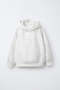 Zara СПОРТИВНАЯ ТОЛСТОВКА с КАПЮШОНОМ серого цвета