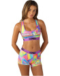 Rainbow Brite Rainbow Girl Sports Bra