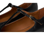 The Mylie T-Strap Flat in Leather
