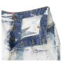 TOMMY HILFIGER DENIM Фирменные джинсовые шорты отбеленного синего цвета