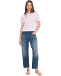 The Boxy Crop Tee in Soft Slub