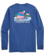 Long Sleeve Pond Hockey Whale Pocket Tee