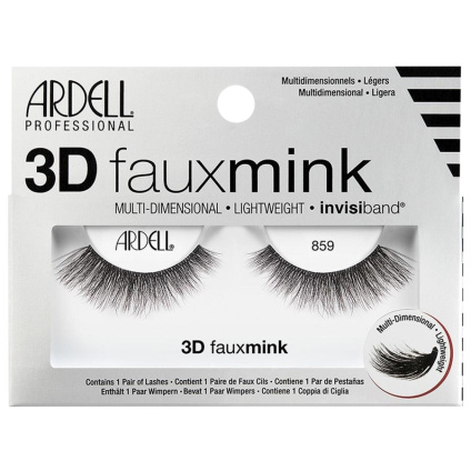 Ardell Объемные ресницы 3D из искусственной норки 859 - 1 шт.