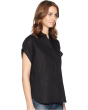 Linen Dolman-Sleeve Shirt