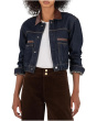 Ella Button Front Jacket Contrast