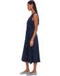 Fit-and-Flare Easy V-Neck Dress