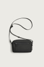 Zara ПРОРЕЗИНЕННАЯ сумка для плаща черного цвета