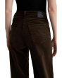 Kora High Rise Wide Leg in Rich Umber