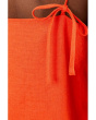 Hideaway Linen Tie Strap Dress