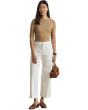 Petite Stretch Cotton Boatneck Tee