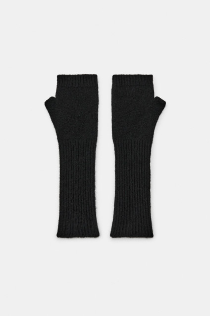 Zara ДЛИННЫЕ ВЯЗАНЫЕ ПЕРЧАТКИ ДЛЯ ПАЛЬЦЕВ 511839120-800-3