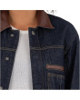 Ella Button Front Jacket Contrast