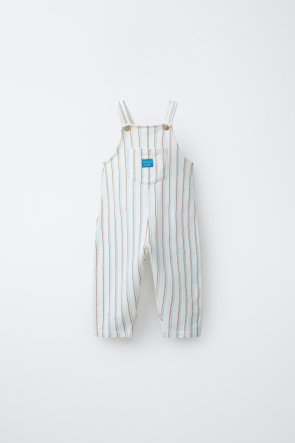 Zara КОМБИНЕЗОН В ДЛИННУЮ ПОЛОСКУ 512887447-080-6