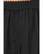 Square Neck Lace Yoke Blouse