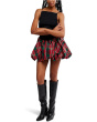 Tinsel Kiss Plaid Mini