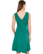 Sleeveless Solid Scuba A-Line