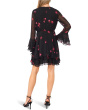 Long Sleeve Ruffled Mini Dress