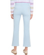 Color Denim Baby Boots 5 pocket Jeans in Powder Blue
