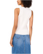 V-Neck Button Up Vest Tank