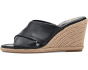 Fisella Cross Band Espadrille Wedge Sandals