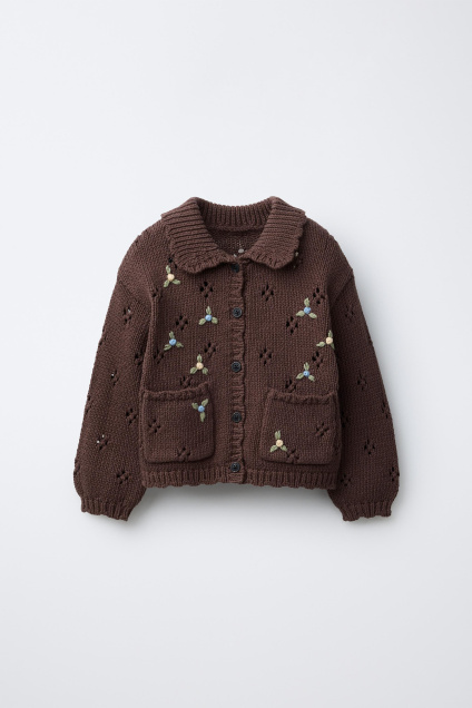 Zara Кардиган С ВЫШИВКОЙ 495680134-717-18