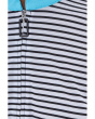 Sunsense Gradient Stripe Long Sleeve Quarter Zip