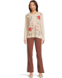 Mixed Media Henley Thermal