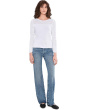 Placed Pointelle Sweater