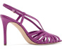 Hannie Caged Toe Slingback Peep Toe Sandals