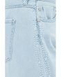 26" Stride Mid-Rise Crop Wide Leg Jeans with Embroidered Side Seam