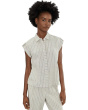 Lurex Linen Resort Shirt