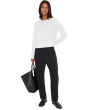 Garment Dyed Terry Cropped Sweatshirt