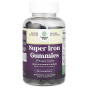 Natures Craft, Super Iron Gummies, с виноградом, 90 жевательных таблеток