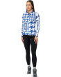 Houndstooth 1/2 Zip