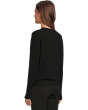 Pop Top - Long Sleeve V-Neck Sweater with Crystals detail